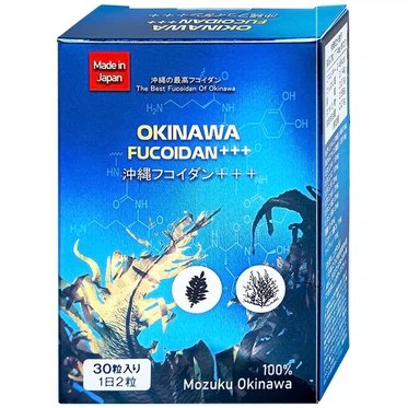 SALE Viên uống Okinawa Fucoidan +++ Jpanwell hỗ trợ tăng cường sức để kháng và trung hòa các gốc tự do (30 viên)